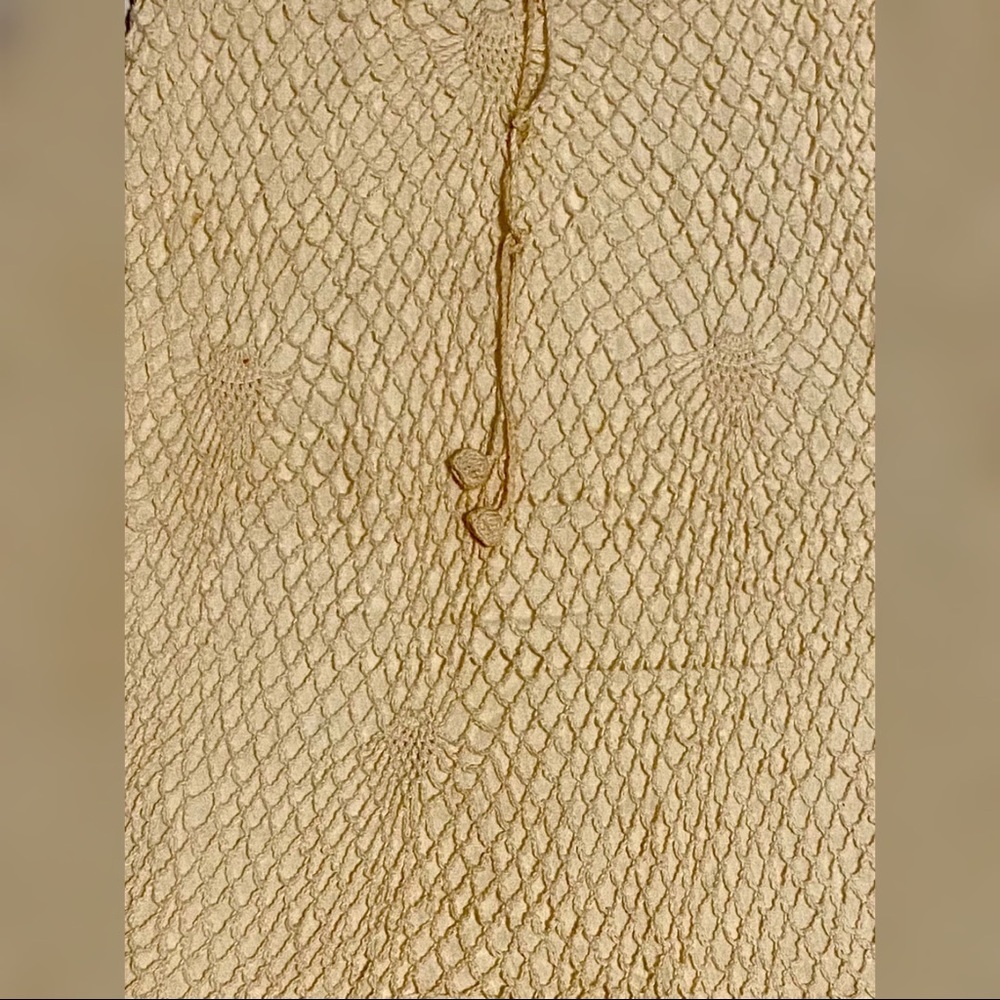 Handmade macramé skirt